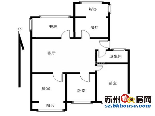 加城花园 精装大三房 含物业 有宽带 有钥匙 拎包入住 看房