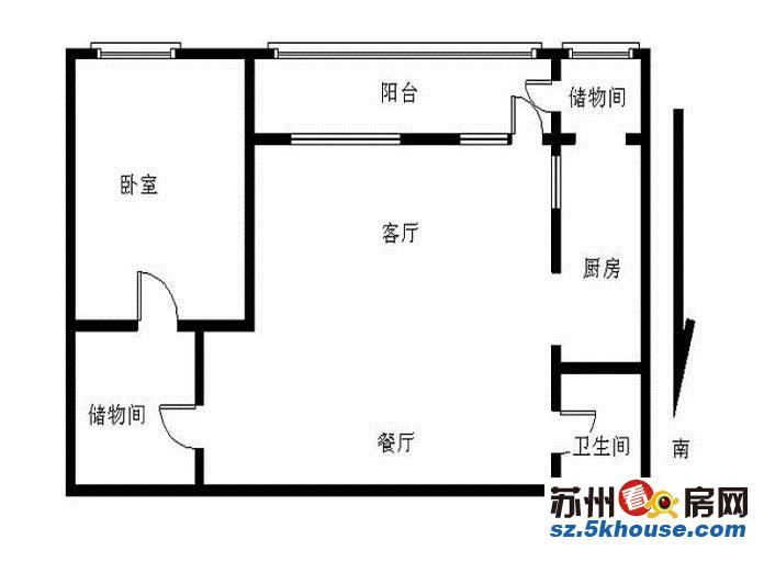 加城花园 真实房 精装一房 近星海广场欧尚超市 交通方便急租