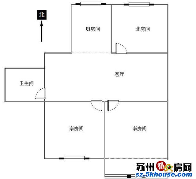 西美巷 干将路 1号地铁 3房 满5年唯一 保养好 诚心