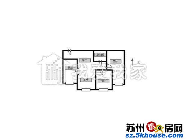 南环高架沃尔玛旁 两房两厅 中间楼层 有装修