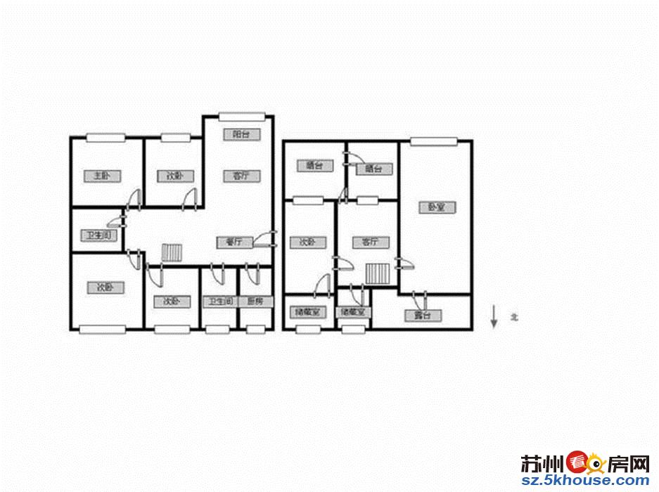 桂花新村 复式12360平 振华 挑高2.8米 带