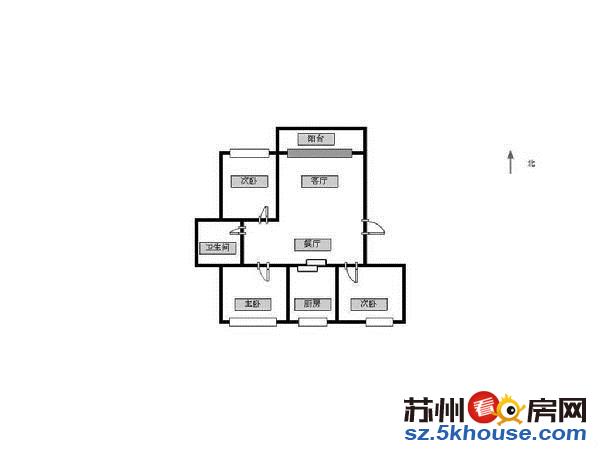 香城花园三期 1楼带花园 小3房 有装修 保养好 看房有钥匙