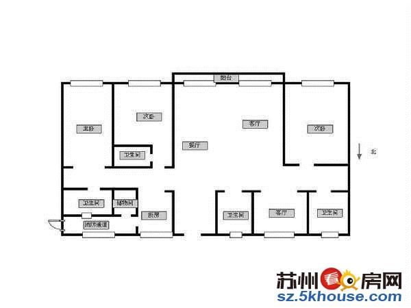 橡树湾花园洋房全新毛坯大平层只等你有缘人领回家装修只属于你