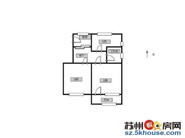 新古城区护城河畔庄先湾葑门路精装三房带带城振华中可读书