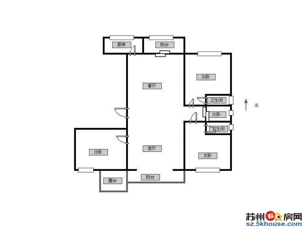 美地花园草桥 周边配套完善满五带个露台婚装