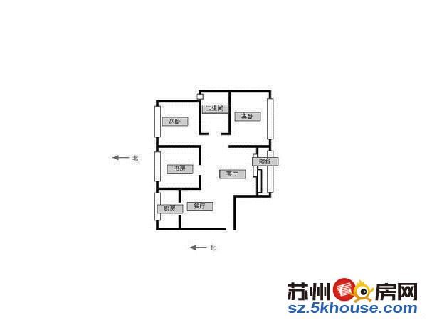 水韵花都 出门地铁口 配套齐全 全新精装 通透三房 诚心出售