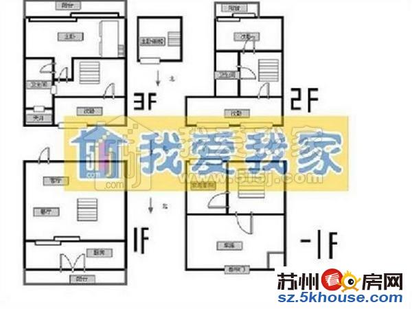 知音别苑 豪装100多万联排别墅 赠送200平 赠送独立