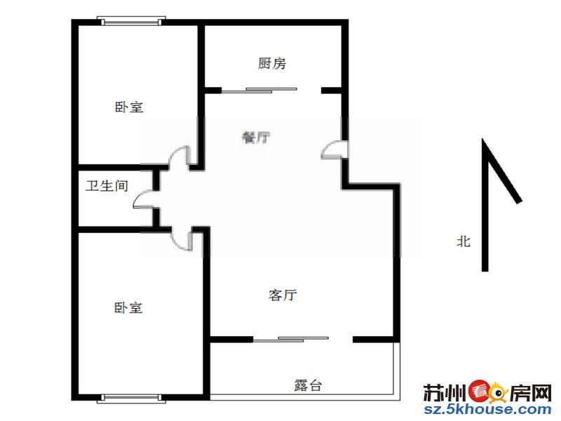 三香广场地铁口 苏州市政府边 交通便利 好房源彩虹二村