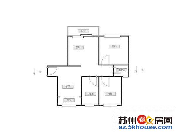 香城花园四期 精装 价格真实可担保 香四装修非常好的小户