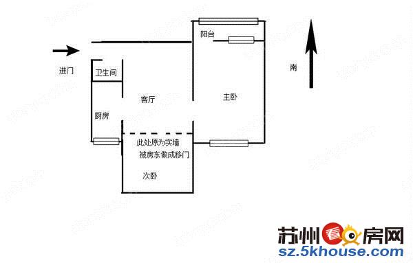 里河新村 好房出租 临近东环路杨枝塘路 精装修两房