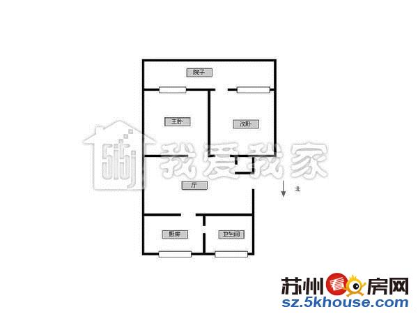 新上 三香福郡对面 新沧花园1楼带超大院子 精装全明户型