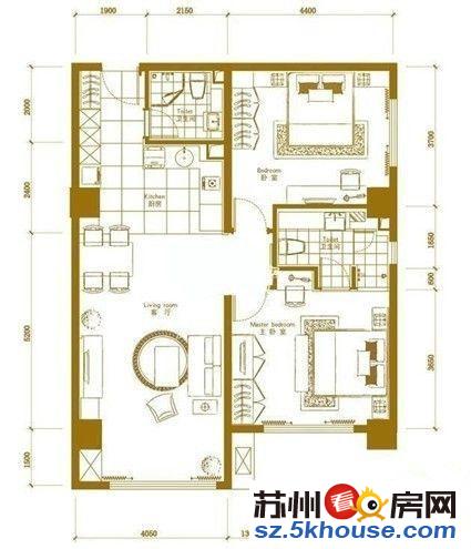 盛北花园东区66平米 简单装修小户诚意 出售