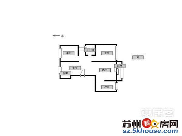 漕湖之星 复式精装2室  急售