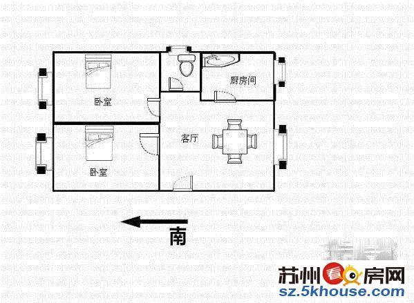 盛北花园 小户精装 大阳台 采光好 房东诚心出售