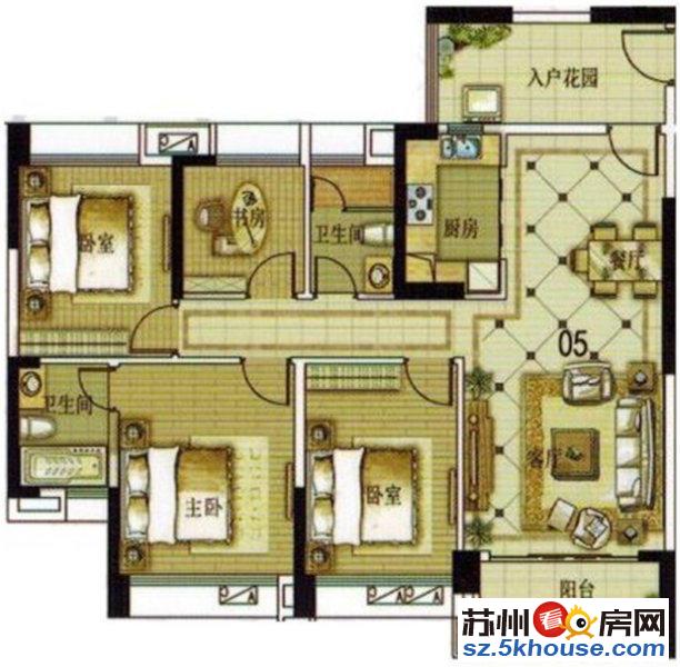 首开班芙春天 东边户豪装 从未入住 就等您来无需押金