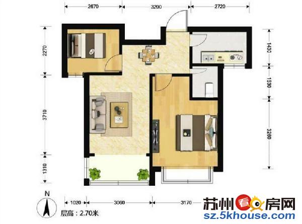 市区新电梯房19楼不靠高价精装修拎包入住诚售