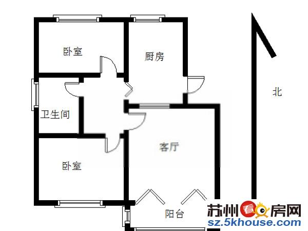 南环新村汇邻广场旁 内马路南园南路翠园新村精装两南房中间楼层