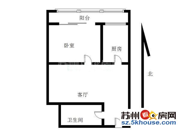 住家不二选择花样年喜年广场 110万 2室1厅1卫 精装修