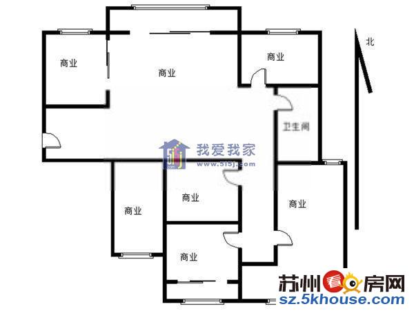 万科金色里程精装三房家具家电齐全可押1付1 有钥匙 随时看房