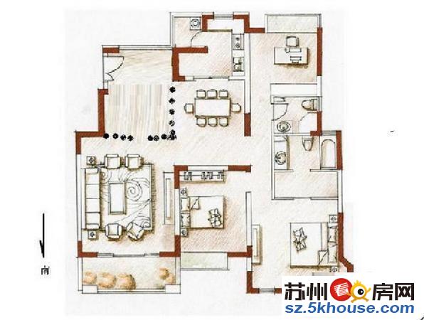 克拉公馆东吴广场 团结桥地铁口 人民路 高档两用公寓