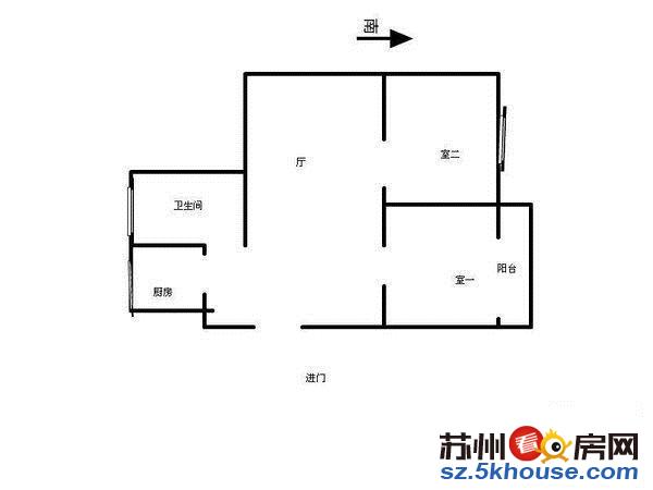 来吧 相约98 总价98万两南婚装正气房间 胥江新村