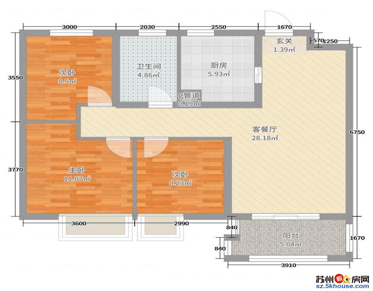 益景苑 精装自住 满五年 南北通透 全明户型 带独立