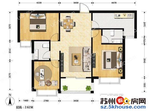 依云水岸大师水准设计设叠加100万豪华 装装修不到半年随时看