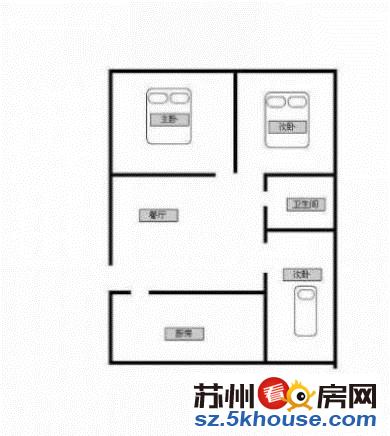 福园竹苑新村 中装3房2250近桂花公园相王路振华