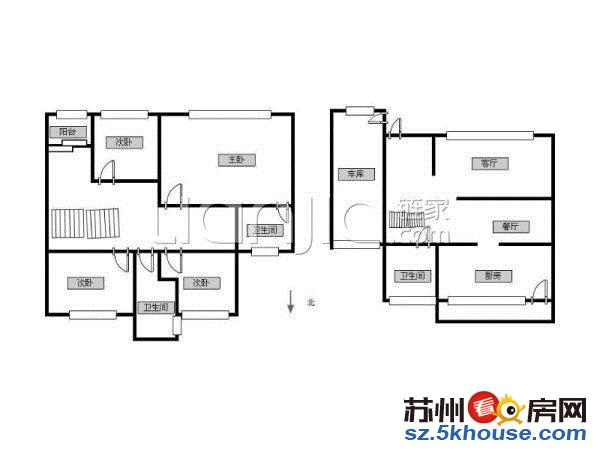 联排别墅徐图港地铁站旁知音别苑精装修 满两年