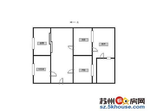 押一付一 桐泾公园地铁口 胥江路 新康花园精装大三房家电齐全