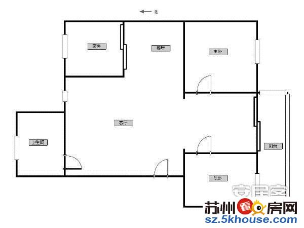 大龙港新村低于市场价正三房双阳台生活便利设施齐全