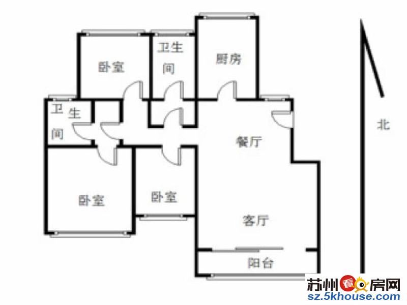 西环路体育馆 景运康佳 精装三室 金螳螂 江南汇旁 附二医院