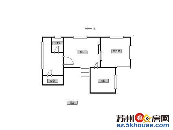 曹胡徐巷 观前街长发商厦边上 房东自住温馨一室一厅紧靠平江路