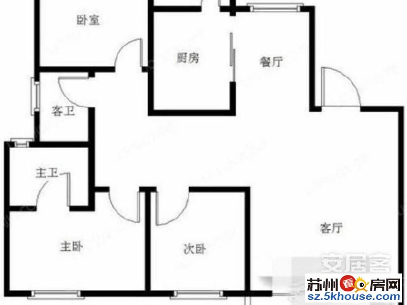 相城实验对面 蠡口家具城旁 玉成家园精装三房 橡树湾花园