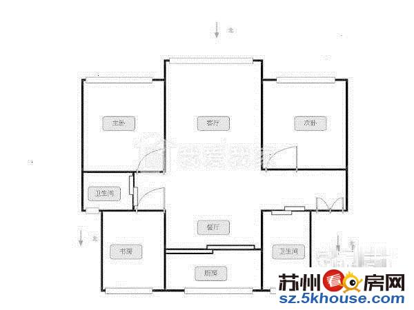 精装好房 交通便利 南北通透 采光无敌 诚心出售