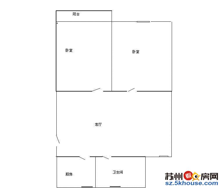 相门新村地铁旁新出房源平江精装两室首付30万