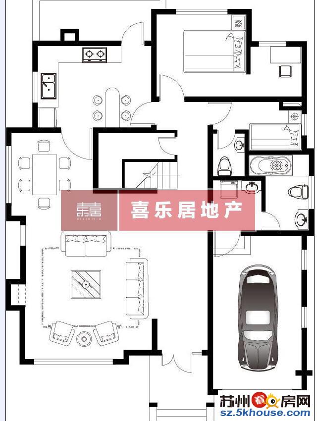 玖园叠加别墅全新纯毛坯有钥匙随时可看房