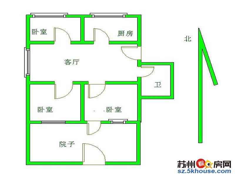 1月19日新上 永林新村一楼院子开门三房 诚售