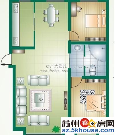  售 方桥新村 经典小户 一楼带院子50平 速看