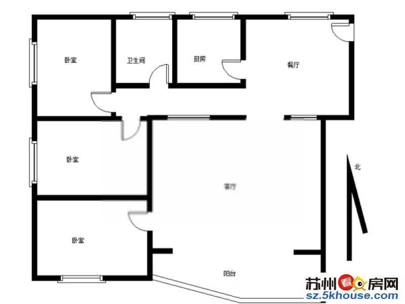 北环路与 交西环路汇嘉业阳光城 自住三室只要3千多拎包入住