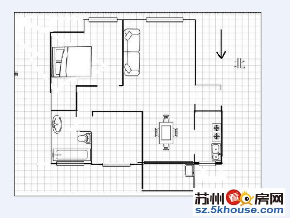 可押一付一 三香路沿线 香泾花园 精装三室 附二医院 带