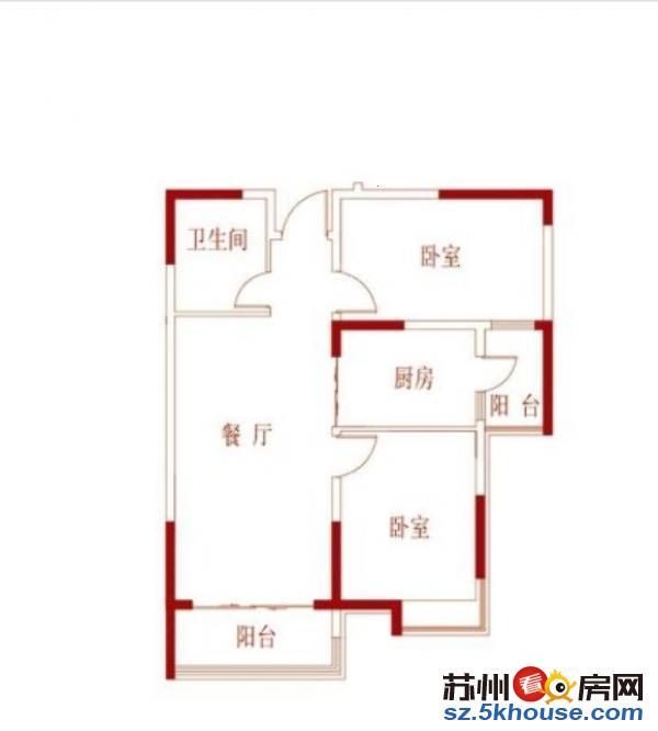 南园南路 内马路近汇邻广场 精装2室 家具齐全 有钥匙随时看