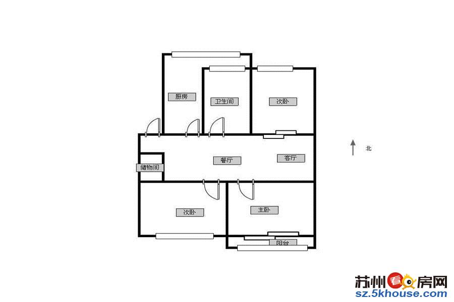 城西教师新村立达双学三房全明户型满五少税独库有钥匙