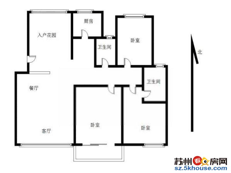 公园天下精装2室 桐泾公园 胥江路 新康实小 桐泾商务广场