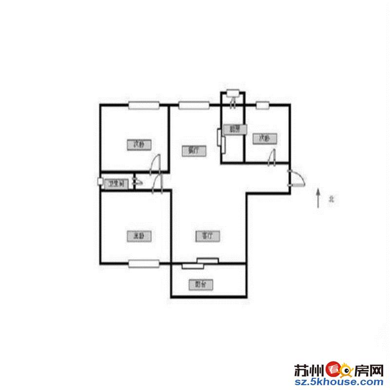 经典小三房合景峰汇九期精装修三十万家具全留带买断车位