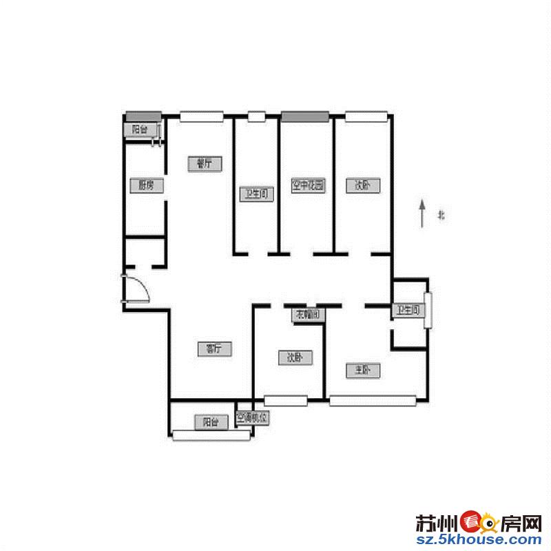 首开春天花园精装修四十万家具全留空调带地暖诚售