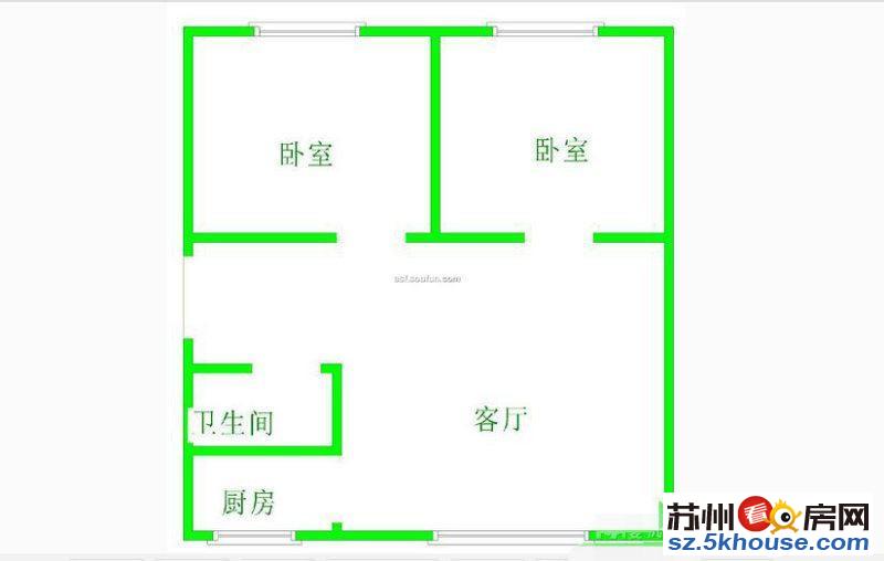 缺钱急卖 送品牌家具家电 客厅带阳台交通方便本周必卖