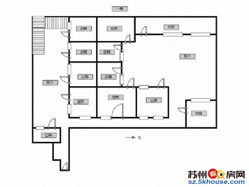 独门独户独院私房通和新村养育巷古吴路学士街 可翻建