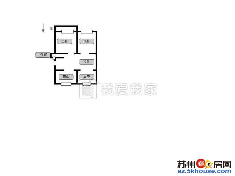 押一付一桐泾公园对面 桐泾商务广场精装一室采光好