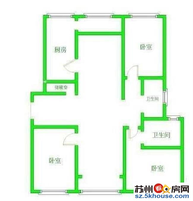 押一付一 桐泾公园金帝名园 公园天下精装4室房东自住看房方